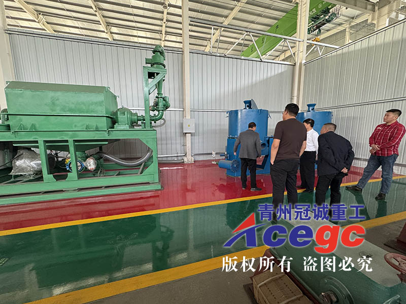 湖南客戶考察重選設(shè)備